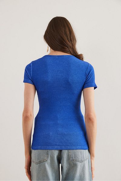 Olalook Saks Blue Washed Camisole γυναικεία μπλούζα - BLZ- 19000171