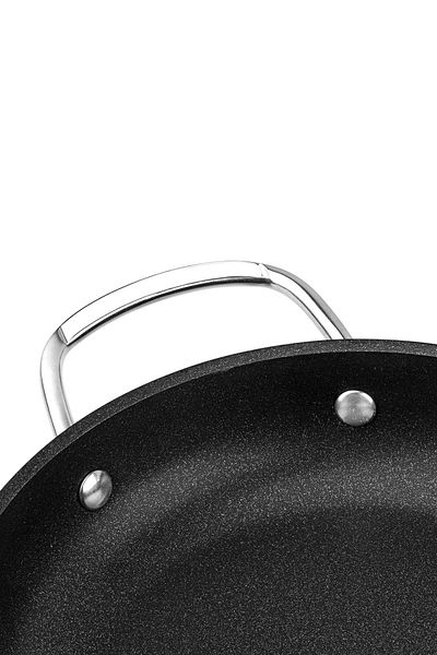 Nehir Titanium Black 22 cm Covered Saucepan