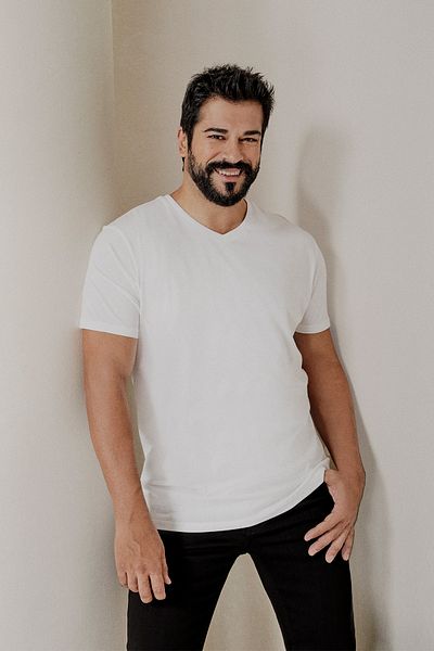 AC&Co / Altınyıldız Classics Ανδρικό 100% βαμβακερό μπλουζάκι με λαιμόκοψη σε λευκό λεπτή εφαρμογή