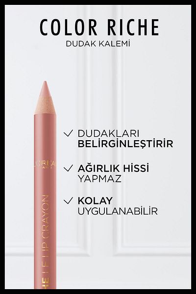 L'Oreal Paris Color Riche Le Lip Liner #107seine Sunset 1,2 gr