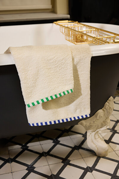 TRENDYOLMİLLA HOME Set of 2 Bath Towels 70X140Cm Tphss25Hvl00011