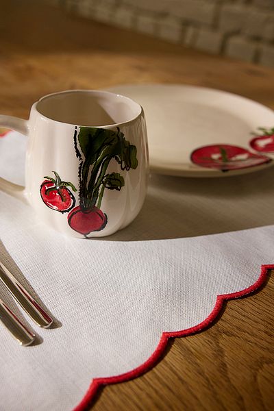 Trendyol Collection Multicolored Ceramic 2-Piece Patterned Mug Set