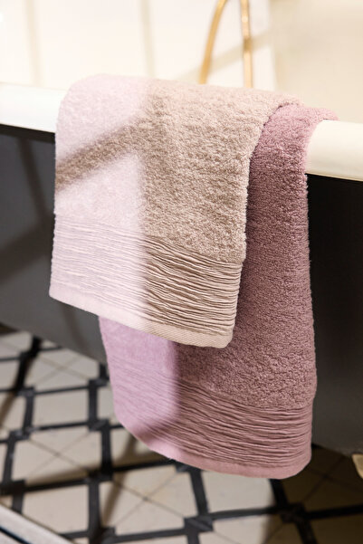 TRENDYOLMİLLA HOME Set of 2 Bath Towels 70X140Cm Tphss25Hvl00004