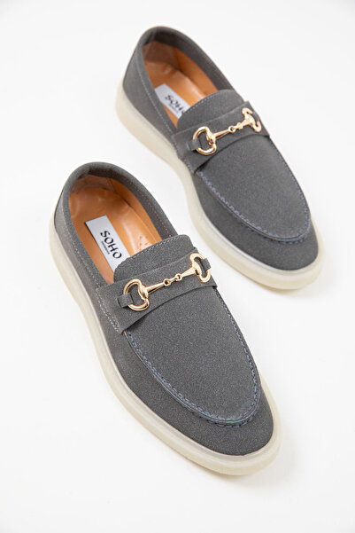 SOHO Füme Süet Kadın Loafer Ayakkabı 20265