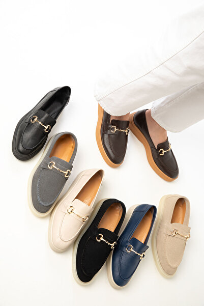 SOHO Kahve Kadın Loafer Ayakkabı 20260