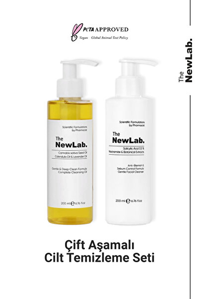 The NewLab Çift Aşamalı Temizleme Seti 200 ML