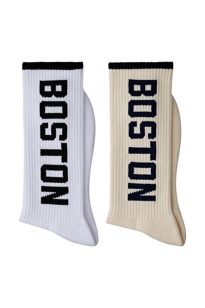 New Balance Boston Crew Socks 2 Pack