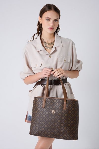 Fossil Brown Women's Shoulder Bag 05Fo25Y5036