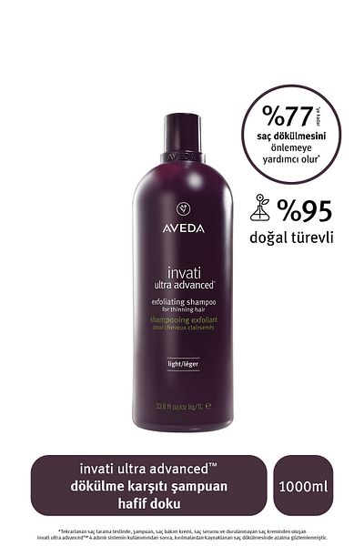 Aveda Invated Ultra Advanced Anti-Shedding Shampoo: Mild Tissue 1000ml
