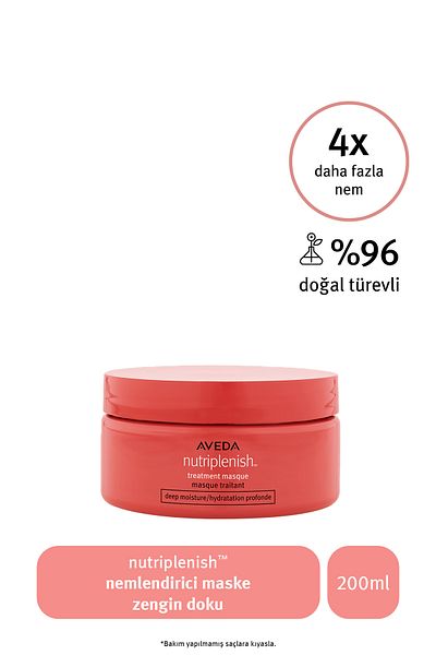 Aveda قناع ترطيب مكثف من Nutriplenish للشعر الجاف 200 مل