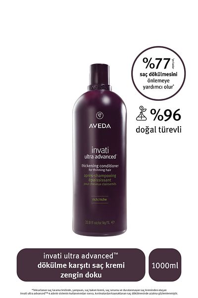 Aveda Invati Ultra Advanced Anti-Loss Conditioner: Rich Tissue 1000ml