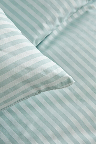 Formeya Moderní pruhované elastické prostěradlo Jednolůžkový povlak na přikrývku