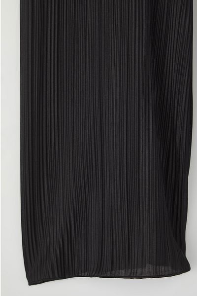 TRENDYOLKIDS Černé dívčí elastické tkané kalhoty v pase TKDSS25PL00007