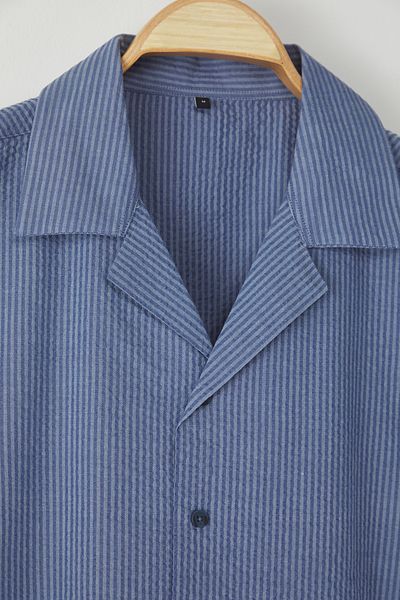 Trendyol Collection Μπλε πουκάμισο Regular Fit TMNSS25GO00002