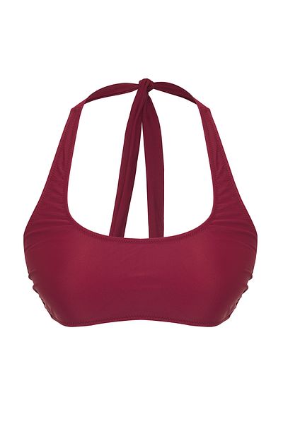 Trendyol Collection TBESS25BU00041 Modell Burgundy Bralette Bikini Top