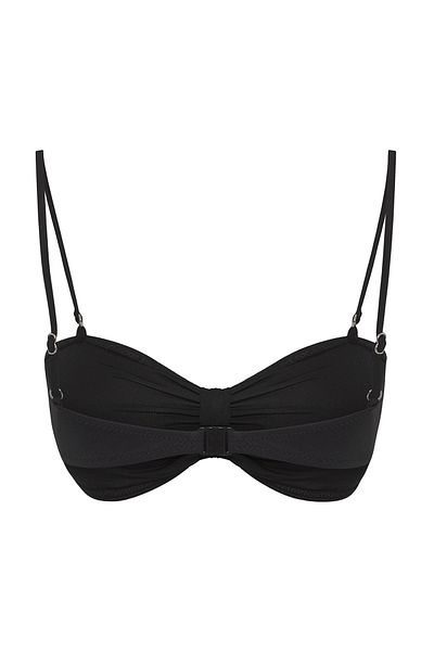 Trendyol Collection Στράπλες Μαύρο Μπικίνι - TBESS25BU00029