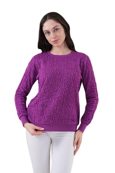 lavella Women's Crew Neck Drawstring Sweater 12833 Bgl-St04228