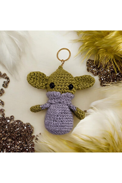 Home Amigurumi Bebek Yoda Anahtarlık