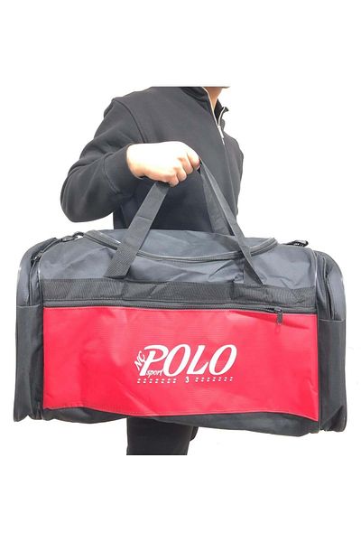 Kids Club Shoes Kocamanlar Polo Sport 3 No - Unisex Red Sports Bag