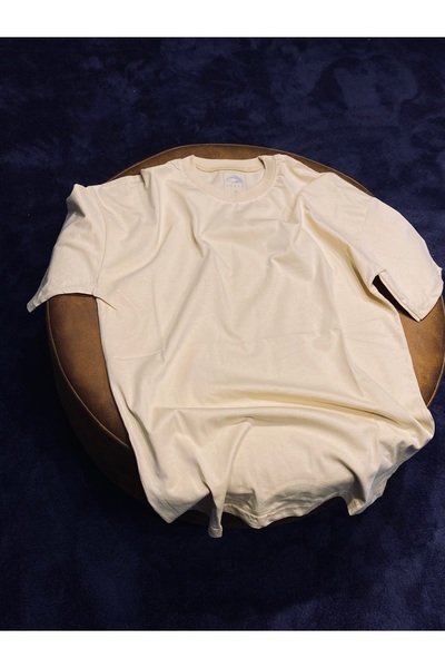 Spark Collection Κίτρινο μπλουζάκι Basic 100% Cotton Relax Mold