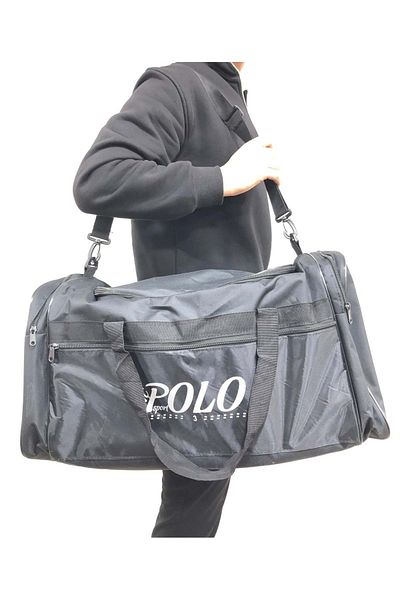 Kids Club Shoes Kocamanlar Polo Sport 3 No - Unisex Black Sports Bag