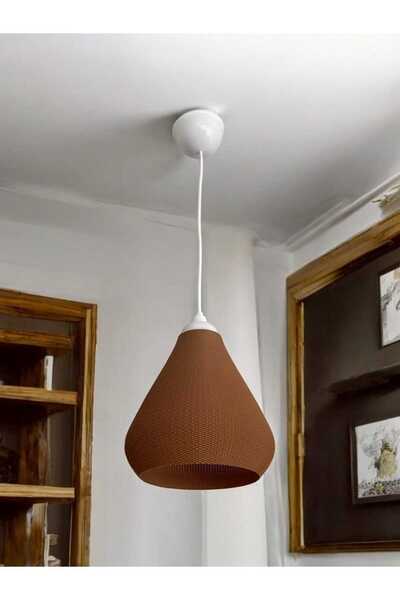 GLOBELUX Rustik Lüks Glob62 Sarkık Avize Tekli