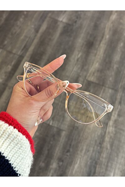 BluePepper Talya Cateye - نظارات بصرية باللون الأزرق مع فلتر خفيف، ونظارات قا...