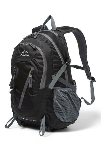 CACTİVE Cactive Outdoor Black Unisex Backpack Ctv8691