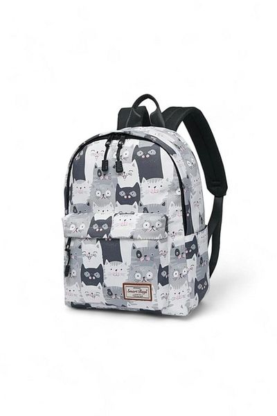 SMART BAGS Унисекс ученическа раница с печатно издание 3224