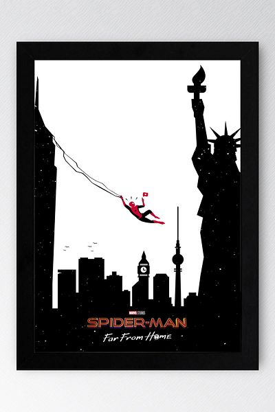Saturn Pictură înrămată Spider Man - Pictură poster Spider Man Fim