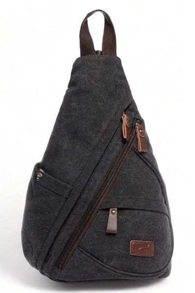 CACTİVE Cactive Canvas Black Unisex Backpack Ctv1276