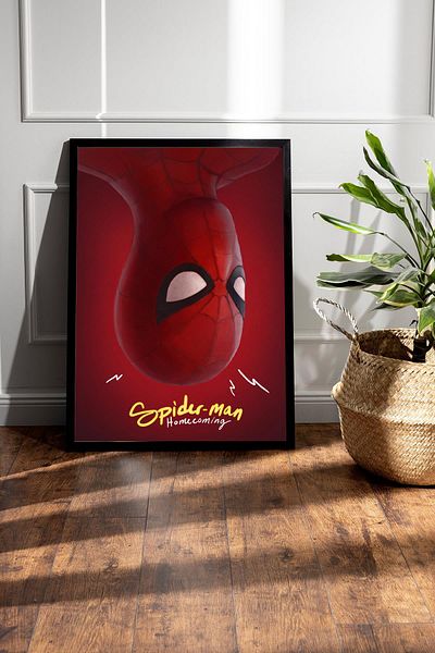 Saturn Pictură înrămată Spider Man - Pictură poster Spider-Man Homecoming