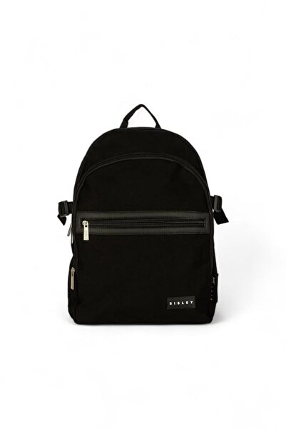 Sisley Siyah Unisex Sırt Çantası 12917