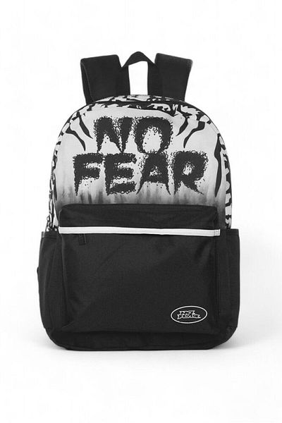 No Fear Black Unisex Backpack 03574