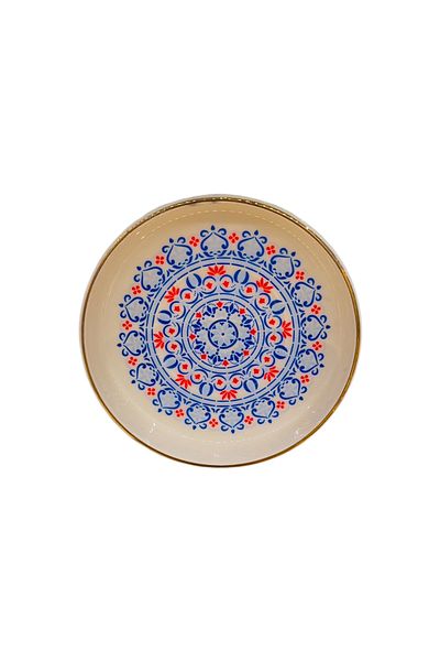 DUKKANI ISTANBUL Set of 6 Ottoman Rumi Tea Plates