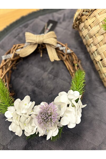 Marrone Ανοιξιάτικα κλαδιά Στολίδι πόρτας Καλάθι πόρτας Ταχυδρομική θυρίδα