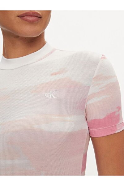 Calvin Klein White Short Sleeve T-shirt - Women, Logo Detailed