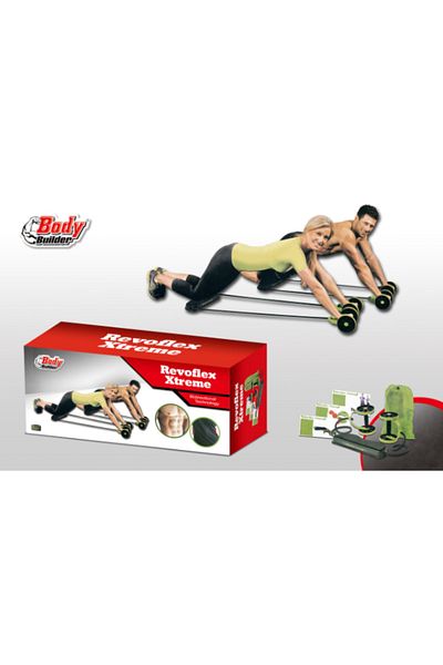 Body Builder بكرة تمارين البطن المزدوجة 38-52602
