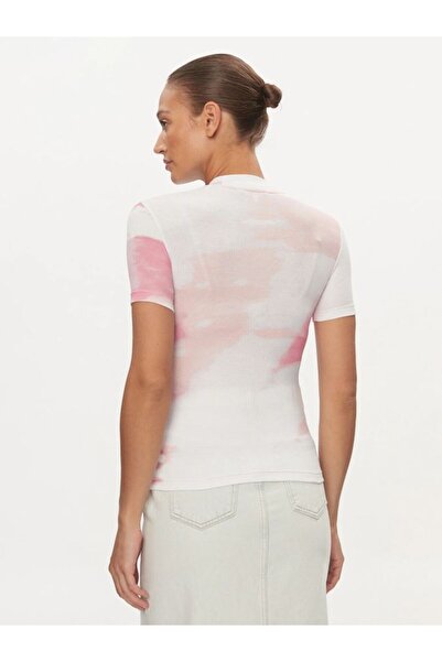 Calvin Klein White Short Sleeve T-shirt - Women, Logo Detailed