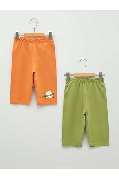 LC Waikiki Elastic Waist Cotton Baby Boy Shorts 2 Pack (S2)