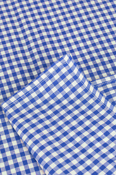 Soft Kare Ponpon Serisi Küçük Kareli Ponponlu Masa Örtüsü, Piknik Örtüsü, Klasik Örtü