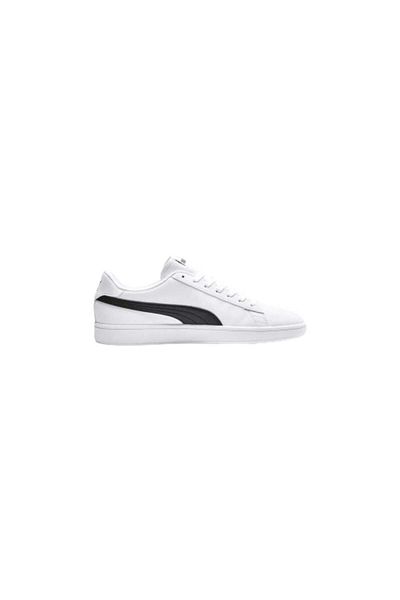 Puma Smash 3.0 Buck 392336-08 Unisex Λευκά Καθημερινά Sneaker Παπούτσια