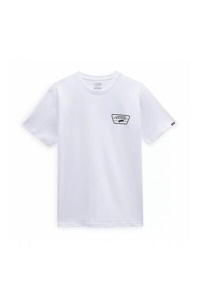 Vans Full Patch Back Ss Tee Unisex White T-Shirt - Vn0000F8Yb21