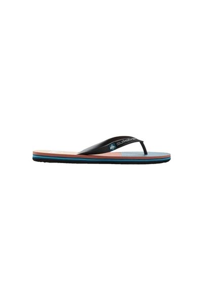 Quiksilver صندل وشباشب مولوكاي ستريب Aqyl101361-xknn للرجال باللون الأسود