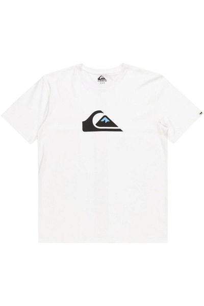 Quiksilver Comp Logo Ss Beyaz Erkek T-shirt