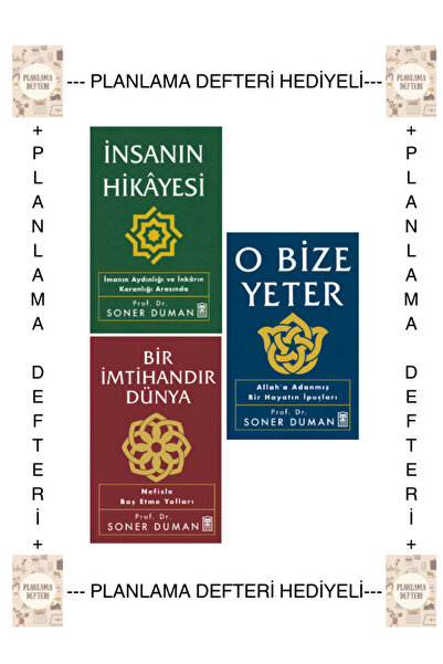 Timaş Yayınları Plan Deft. Hediye - İnsanın Hikayesi / İmanın Aydınlığı- O Bi...