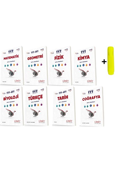 Limit Yayınları Limit Yayınları Tyt Tüm Dersler Soru Bankası Seti 8 Kitap