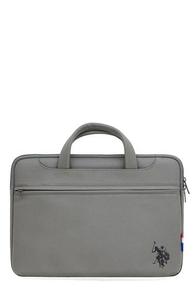 U.S. Polo Assn. Laptop și Servietă Gri Unisex Plevr23704