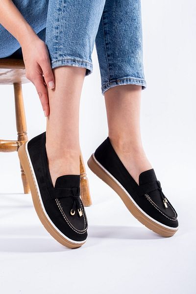Melek Tuna Γυναικεία εξαιρετικά άνετα παπούτσια casual, γυναικεία παπούτσια loafer, γυναικείες καθημερινές μπαλαρίνες