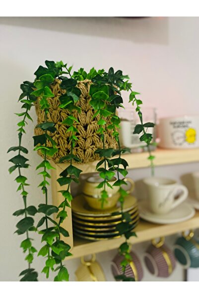 BAGS سلة تزيين محبوكة من الخيزران